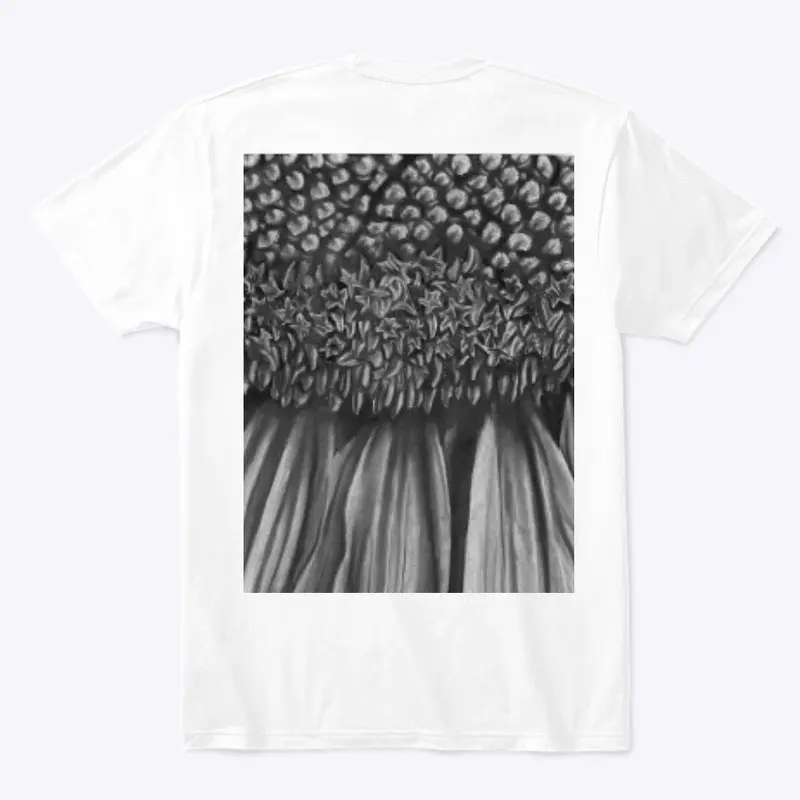 Tonal Sunflower Tee - Back Graphic